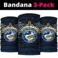 Personalized Parramatta Eels Neck Gaiter Polynesian Tribal Pattern Style