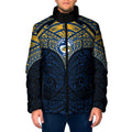 Personalized Parramatta Eels Padded Jacket Polynesian Tribal Pattern Style