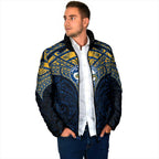 Personalized Parramatta Eels Padded Jacket Polynesian Tribal Pattern Style