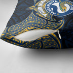 Personalized Parramatta Eels Pillow Cover Polynesian Tribal Pattern Style