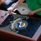 Personalized Parramatta Eels Puzzle Polynesian Tribal Pattern Style