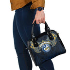Personalized Parramatta Eels Shoulder Handbag Polynesian Tribal Pattern Style