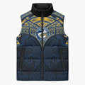Personalized Parramatta Eels Sleeveless Puffer Jacket Polynesian Tribal Pattern Style