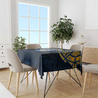 Personalized Parramatta Eels Tablecloth Polynesian Tribal Pattern Style
