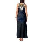 Personalized Parramatta Eels Tank Maxi Dress Polynesian Tribal Pattern Style