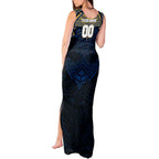 Personalized Parramatta Eels Tank Maxi Dress Polynesian Tribal Pattern Style