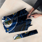 Personalized Parramatta Eels Umbrella Polynesian Tribal Pattern Style