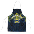 Personalized North Queensland Cowboys Apron Polynesian Tribal Pattern Style