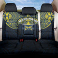 Personalized North Queensland Cowboys Back Car Seat Cover Polynesian Tribal Pattern Style
