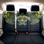 Personalized North Queensland Cowboys Back Car Seat Cover Polynesian Tribal Pattern Style