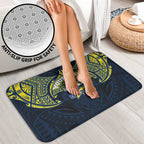 Personalized North Queensland Cowboys Bathroom Set Polynesian Tribal Pattern Style