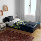 Personalized North Queensland Cowboys Bedding Set Polynesian Tribal Pattern Style