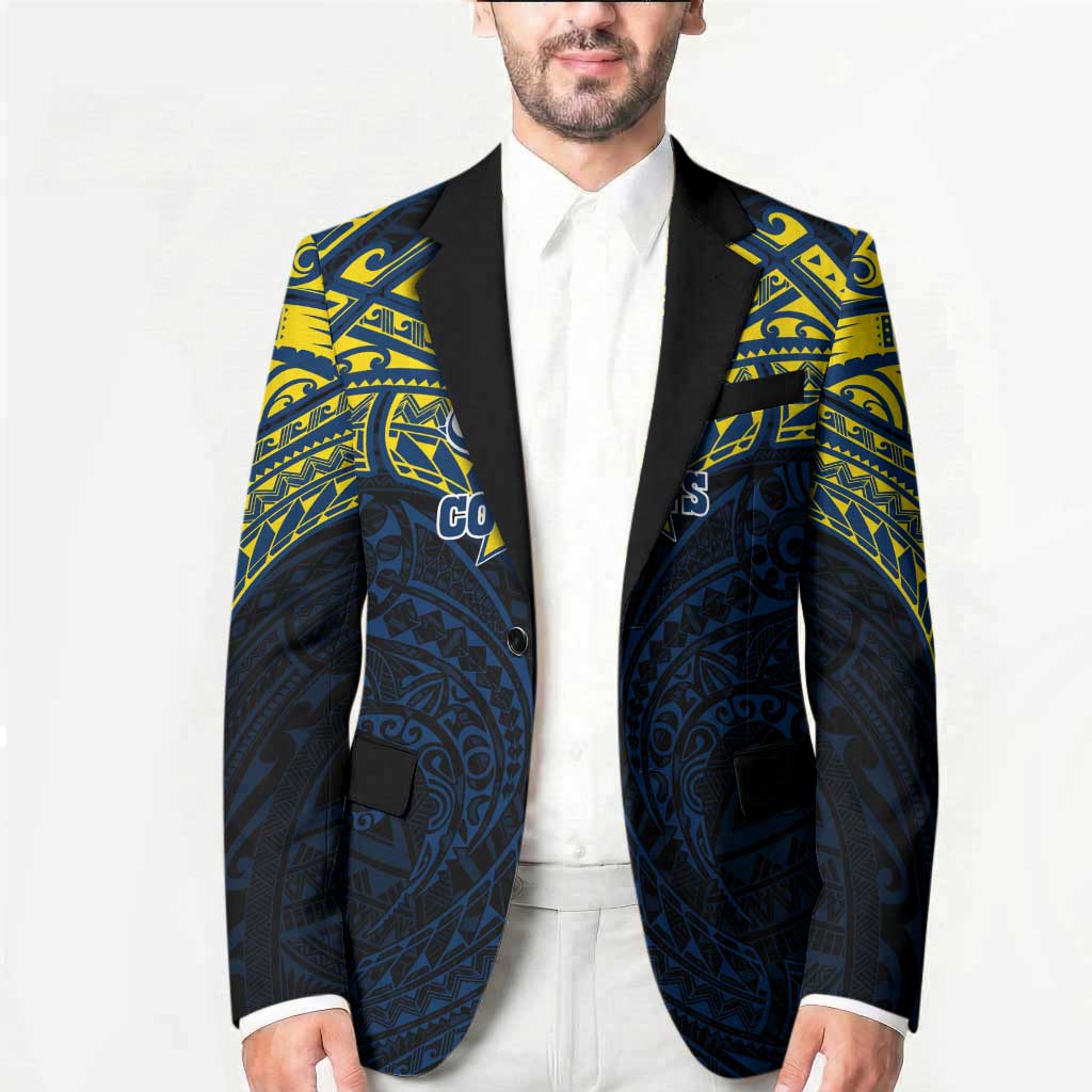 Personalized North Queensland Cowboys Blazer Polynesian Tribal Pattern Style