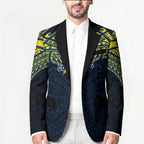 Personalized North Queensland Cowboys Blazer Polynesian Tribal Pattern Style