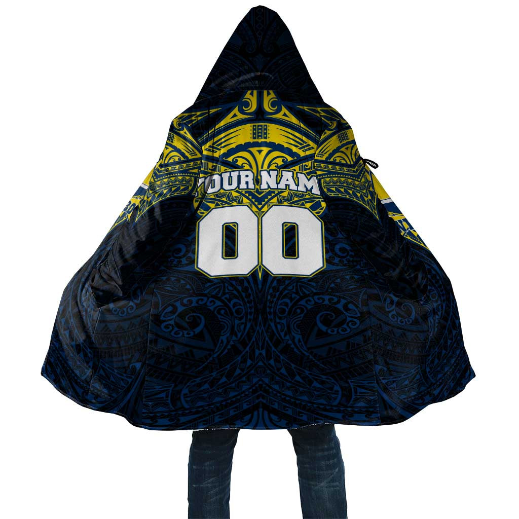 Personalized North Queensland Cowboys Cloak Polynesian Tribal Pattern Style