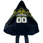 Personalized North Queensland Cowboys Cloak Polynesian Tribal Pattern Style