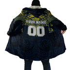 Personalized North Queensland Cowboys Cloak Polynesian Tribal Pattern Style