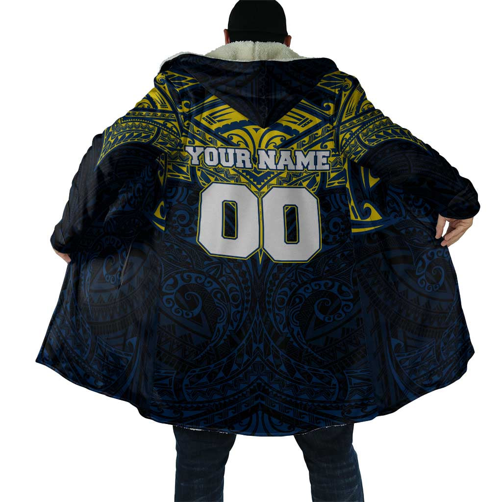 Personalized North Queensland Cowboys Cloak Polynesian Tribal Pattern Style