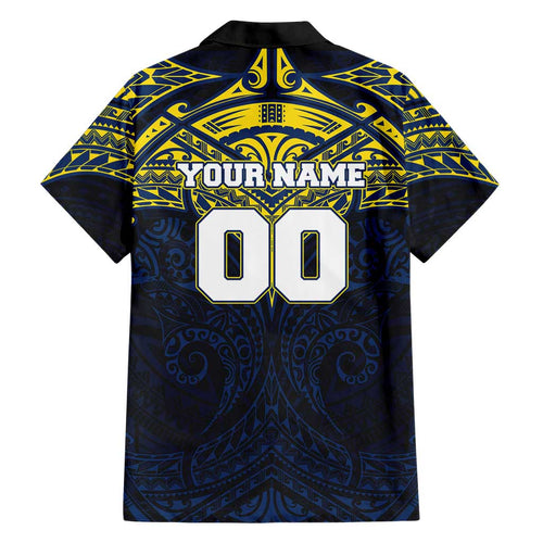 Personalized North Queensland Cowboys Family Matching Puletasi and Hawaiian Shirt Polynesian Tribal Pattern Style