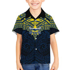 Personalized North Queensland Cowboys Hawaiian Shirt Polynesian Tribal Pattern Style