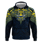 Personalized North Queensland Cowboys Hoodie Polynesian Tribal Pattern Style