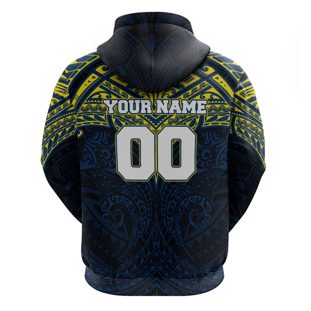 Personalized North Queensland Cowboys Hoodie Polynesian Tribal Pattern Style