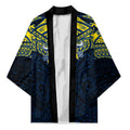 Personalized North Queensland Cowboys Kimono Polynesian Tribal Pattern Style