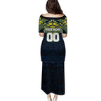 Personalized North Queensland Cowboys Puletasi Polynesian Tribal Pattern Style