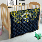 Personalized North Queensland Cowboys Quilt Polynesian Tribal Pattern Style