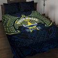 Personalized North Queensland Cowboys Quilt Bed Set Polynesian Tribal Pattern Style