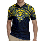 Personalized North Queensland Cowboys Rugby Jersey Polynesian Tribal Pattern Style