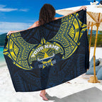 Personalized North Queensland Cowboys Sarong Polynesian Tribal Pattern Style