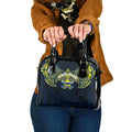 Personalized North Queensland Cowboys Shoulder Handbag Polynesian Tribal Pattern Style