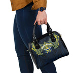 Personalized North Queensland Cowboys Shoulder Handbag Polynesian Tribal Pattern Style