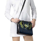 Personalized North Queensland Cowboys Shoulder Handbag Polynesian Tribal Pattern Style