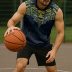 Personalized North Queensland Cowboys Sleeveless Hoodie Polynesian Tribal Pattern Style