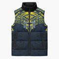 Personalized North Queensland Cowboys Sleeveless Puffer Jacket Polynesian Tribal Pattern Style