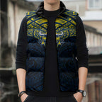 Personalized North Queensland Cowboys Sleeveless Puffer Jacket Polynesian Tribal Pattern Style