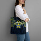 Personalized North Queensland Cowboys Tote Bag Polynesian Tribal Pattern Style