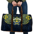 Personalized North Queensland Cowboys Travel Bag Polynesian Tribal Pattern Style