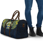 Personalized North Queensland Cowboys Travel Bag Polynesian Tribal Pattern Style