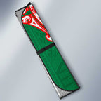 Personalized New Zealand Warriors Auto Sun Shade Polynesian Tribal Pattern Style