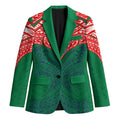Personalized New Zealand Warriors Blazer Polynesian Tribal Pattern Style