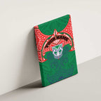 Personalized New Zealand Warriors Canvas Wall Art Polynesian Tribal Pattern Style