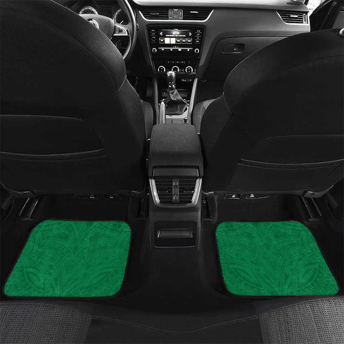 Personalized New Zealand Warriors Car Mats Polynesian Tribal Pattern Style