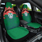 Personalized New Zealand Warriors Car Seat Cover Polynesian Tribal Pattern Style