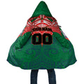 Personalized New Zealand Warriors Cloak Polynesian Tribal Pattern Style