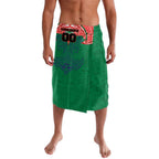 Personalized New Zealand Warriors Lavalava Polynesian Tribal Pattern Style