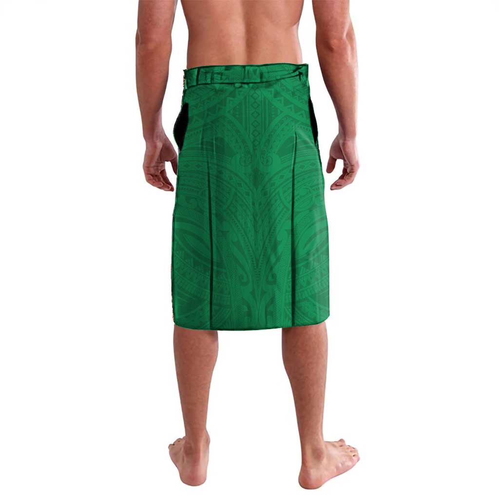 Personalized New Zealand Warriors Lavalava Polynesian Tribal Pattern Style