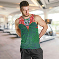 Personalized New Zealand Warriors Men Tank Top Polynesian Tribal Pattern Style